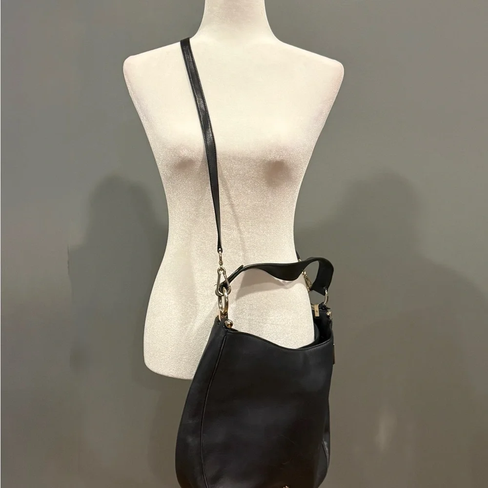 *PRE-OWNED* Coach 36026 Nomad Hobo In Glovetan Leather - Picture 11 of 13